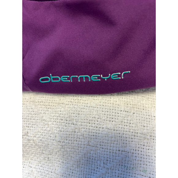 GUC Obermeyer Gorpore Technical Prizim Purple & Teal Ski Jacket Woman's Size 14 - Picture 10 of 13